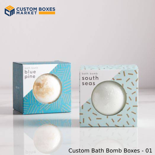 Custom Bath Bomb Boxes