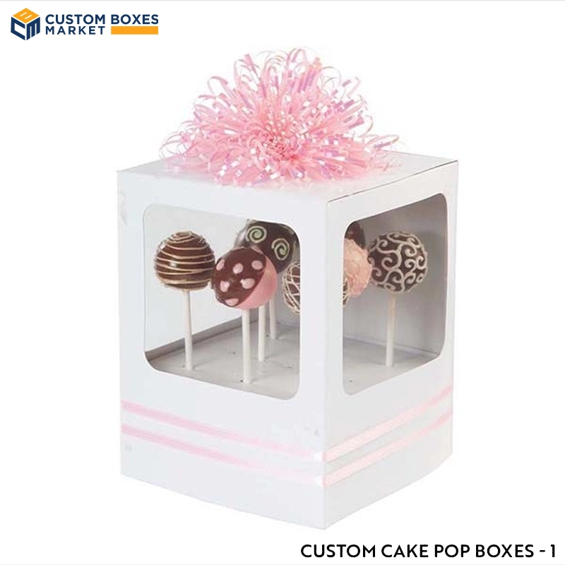 Custom Cake Pop Boxes