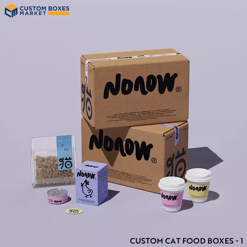 Custom Cat Food Boxes