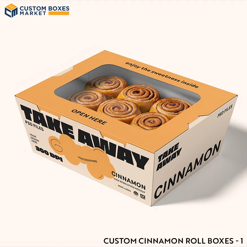 Custom Cinnamon Rolls Boxes