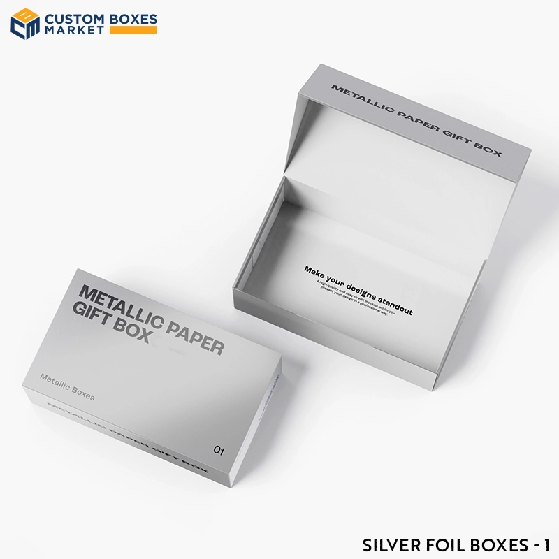 Custom Silver Foil Boxes