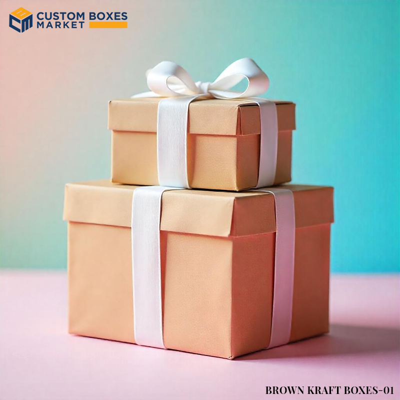 Custom Brown Kraft Boxes