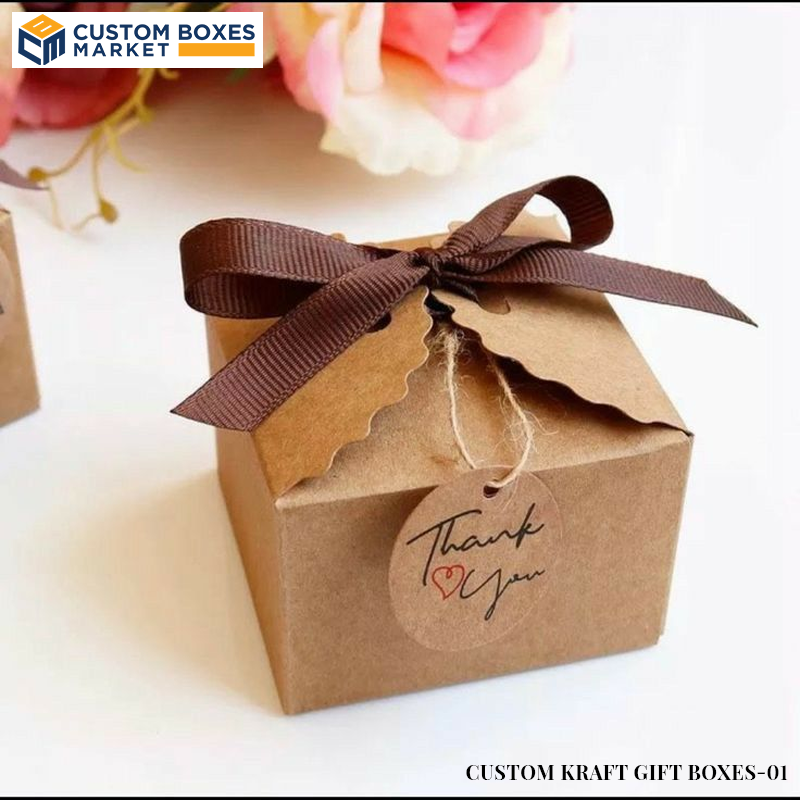 Custom Kraft Gift Boxes