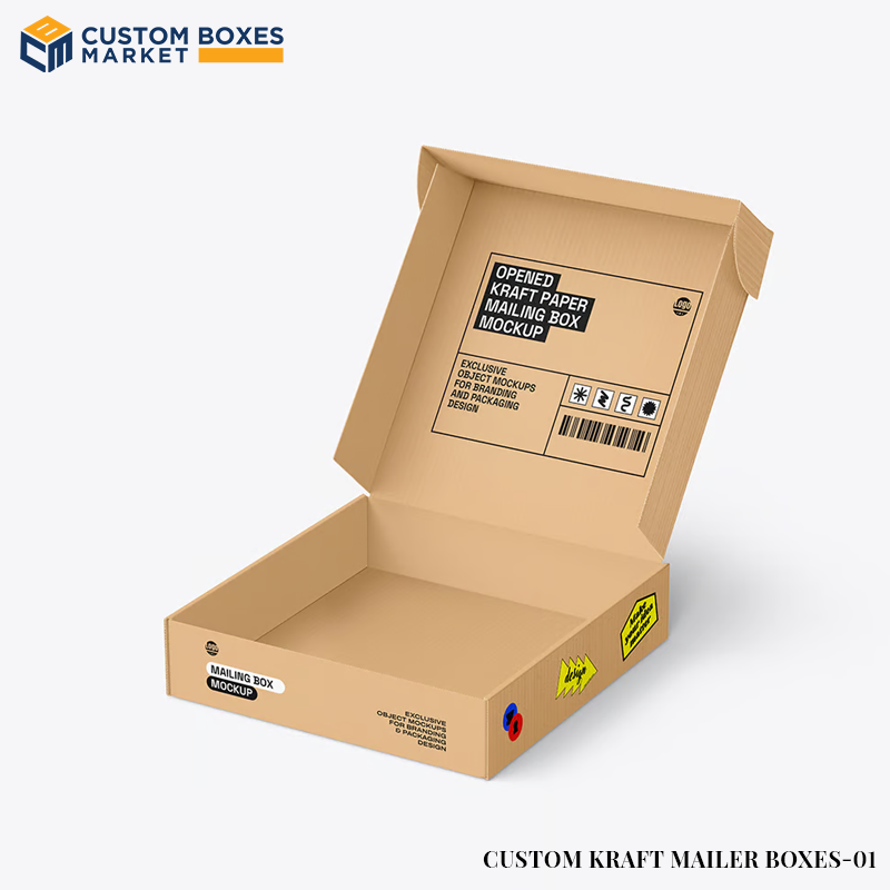 Custom Kraft Mailer Boxes