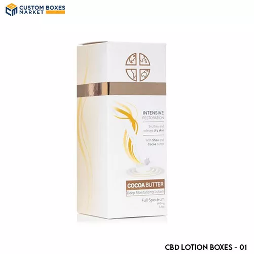 Custom CBD Lotion Boxes