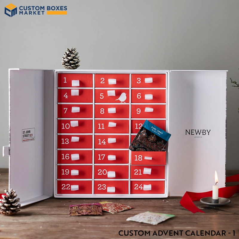 Custom Empty Advent Calendar Boxes
