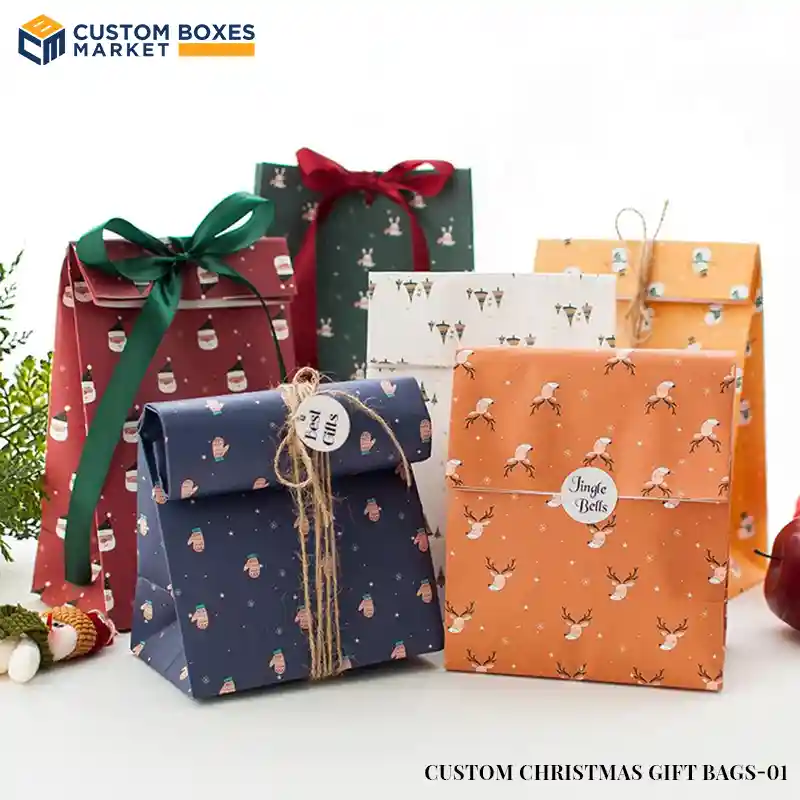 Custom Christmas Gift Bags