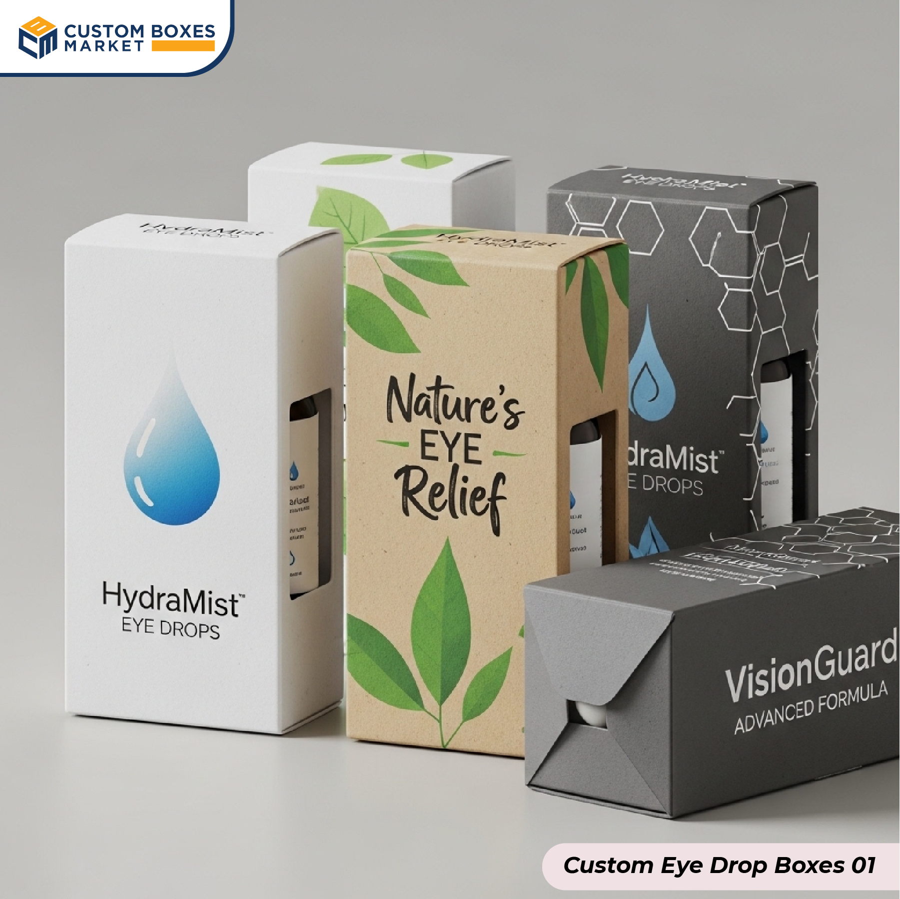 Custom Eye Drop Boxes