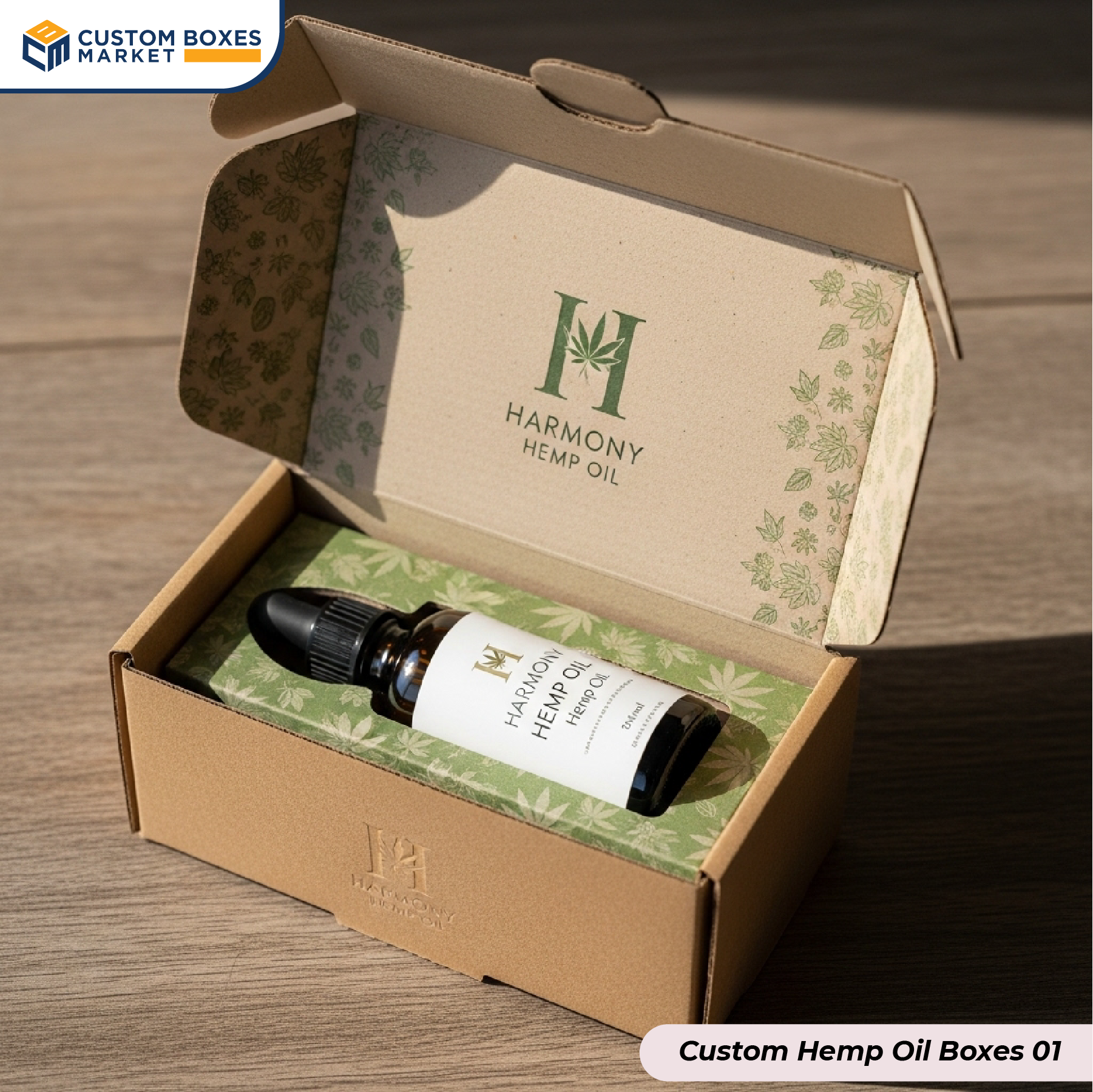 Custom Hemp Oil Boxes