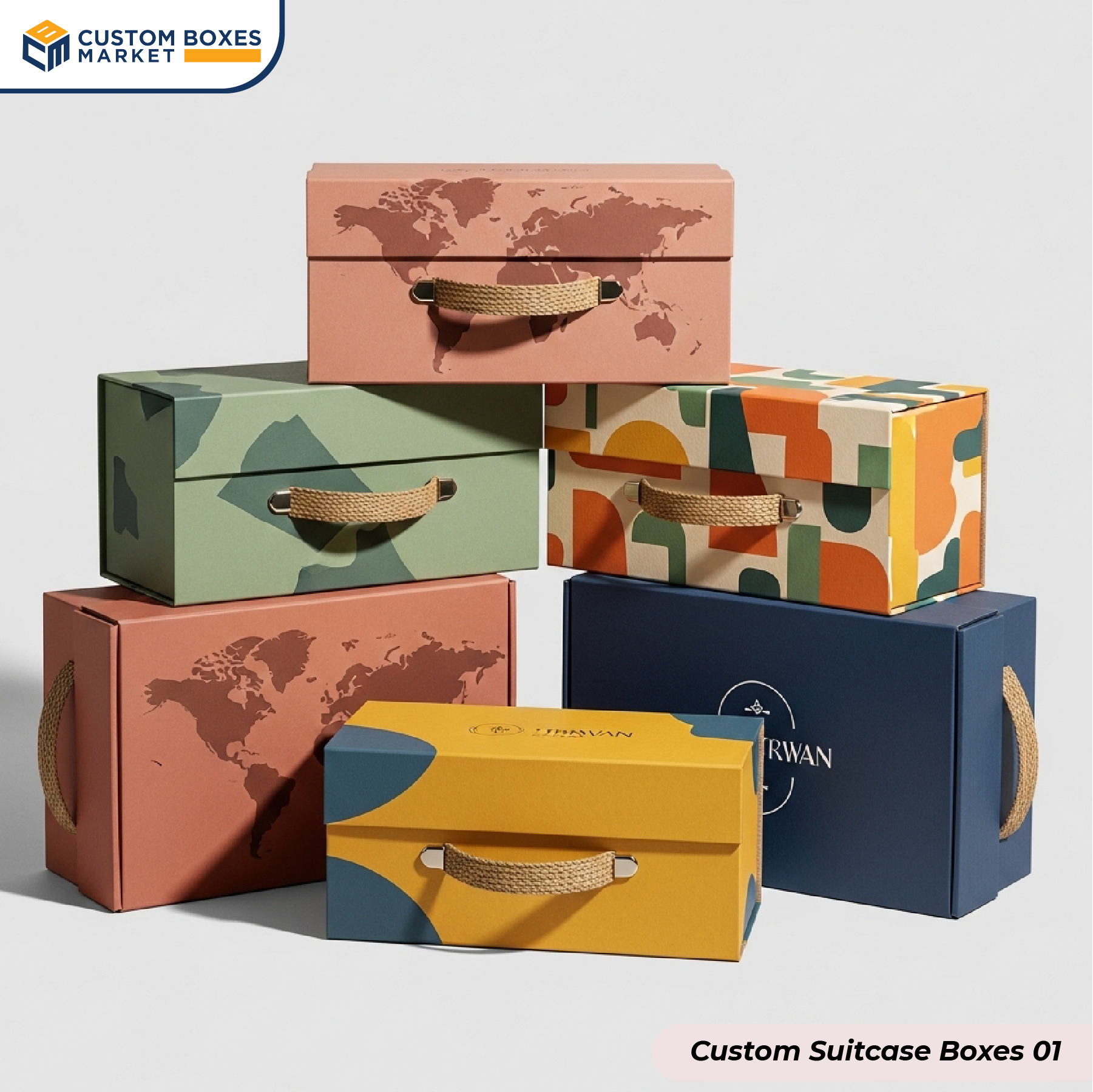 Custom Suitcase Boxes