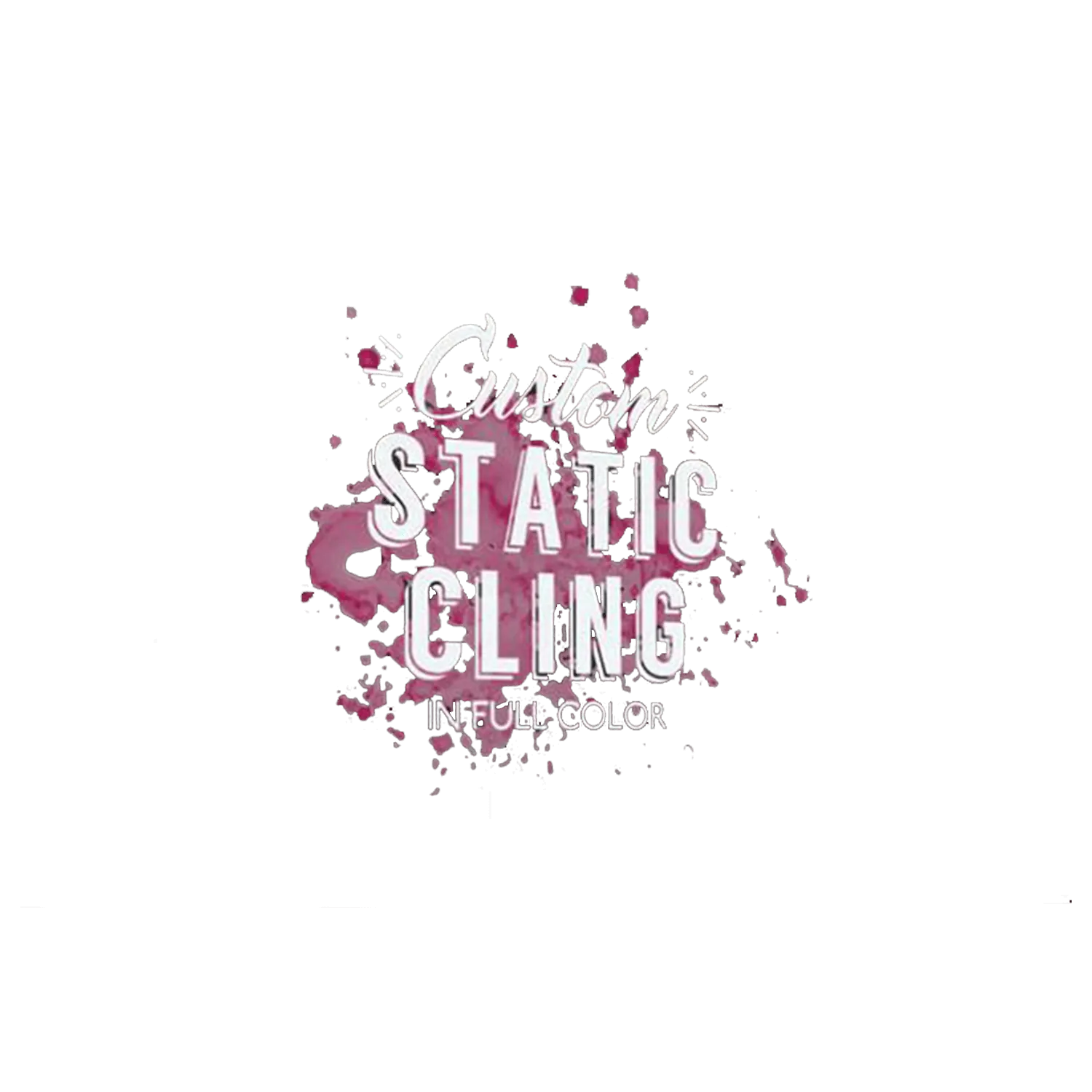 Custom Static Clings