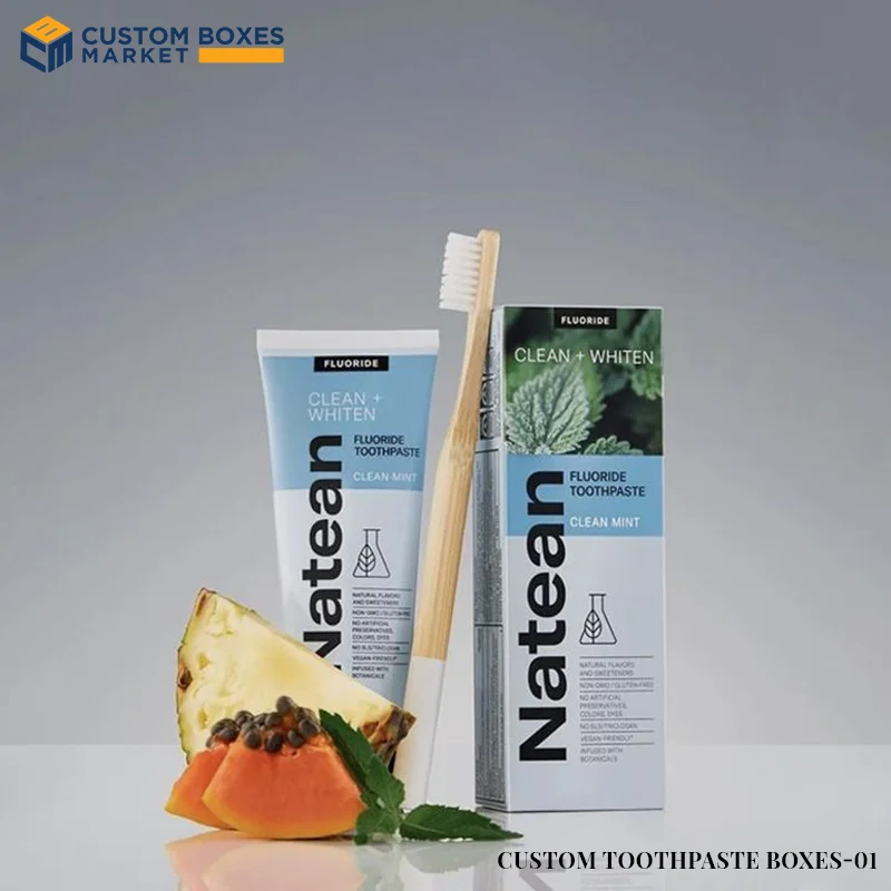 Custom Toothpaste Boxes