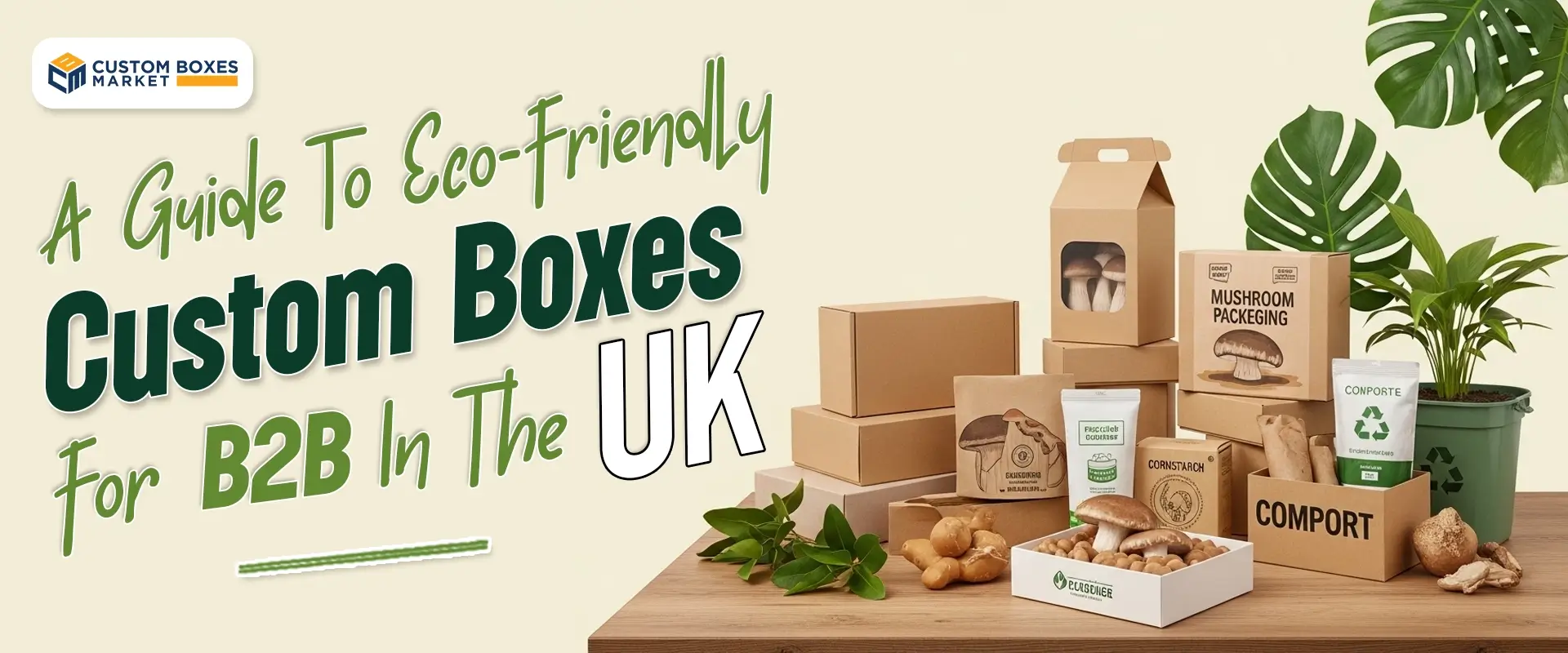 A Guide To Eco-Friendly Custom Boxes For B2b In The UK
