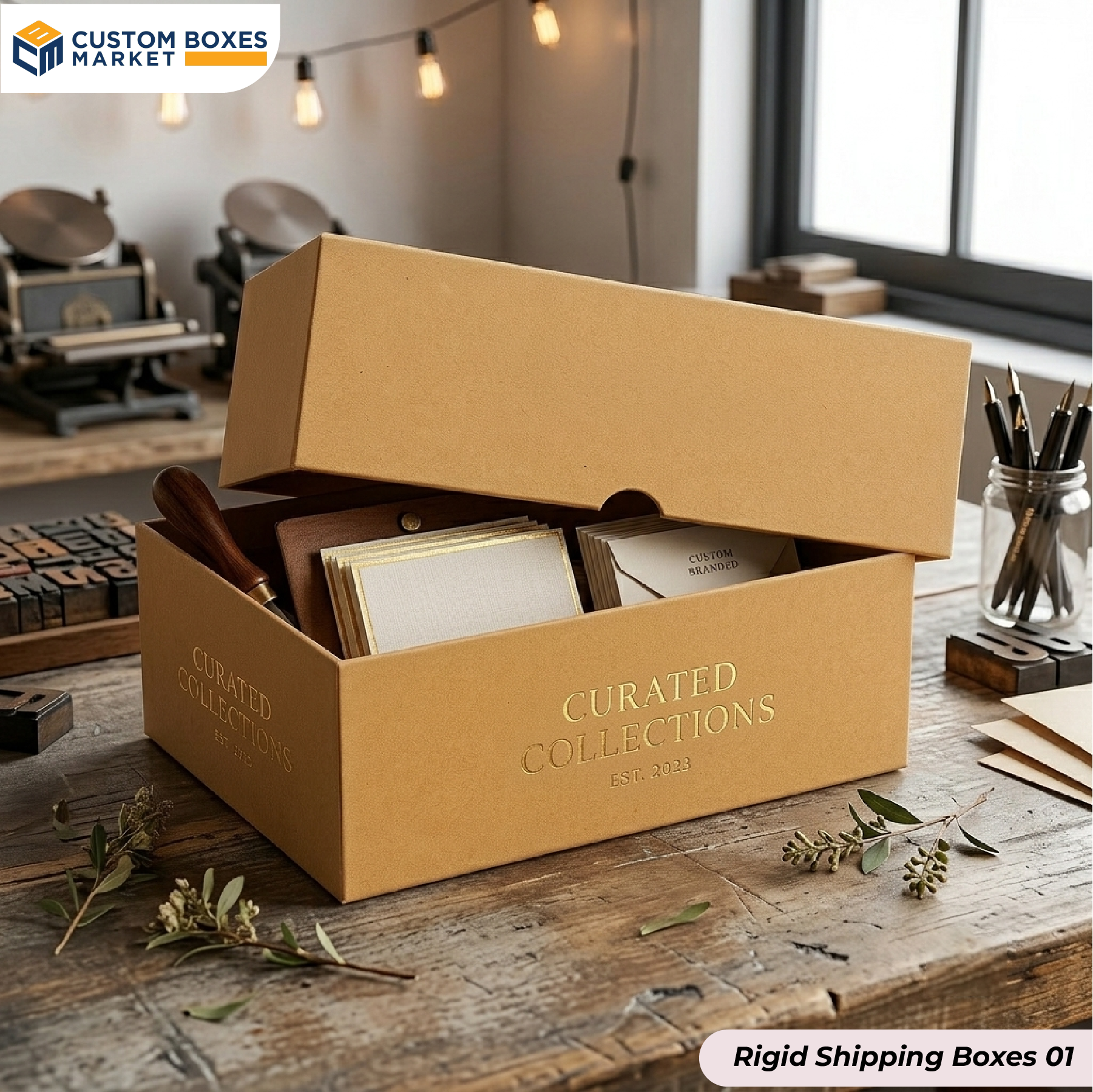 Custom Rigid Shipping Boxes