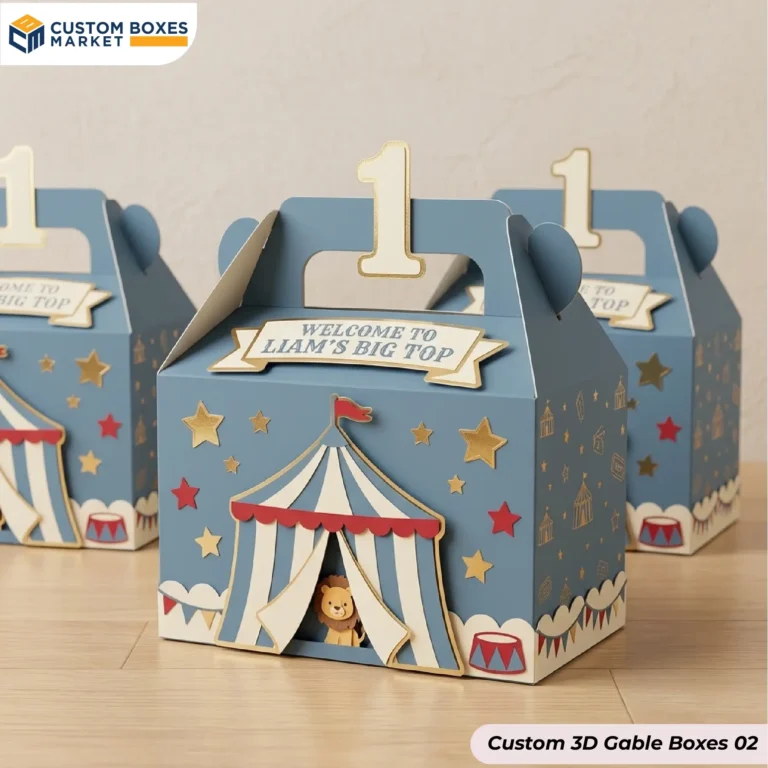 Custom 3D Gable Boxes