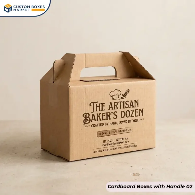 Cardboard Boxes With Handle