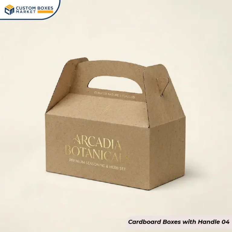 Cardboard Boxes With Handle