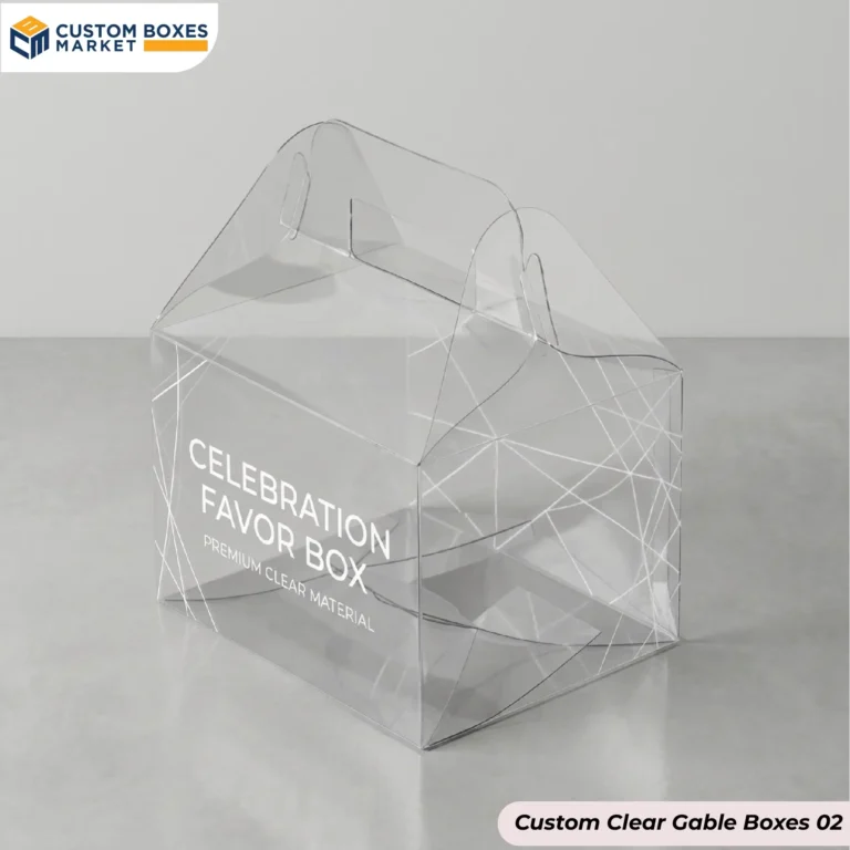 Custom Clear Gable Boxes