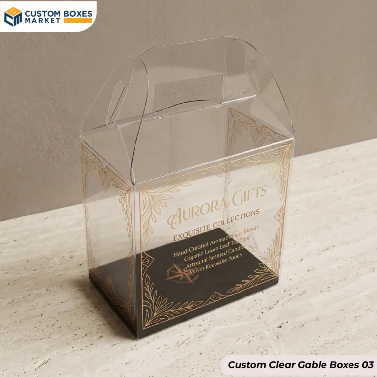 Custom Clear Gable Boxes