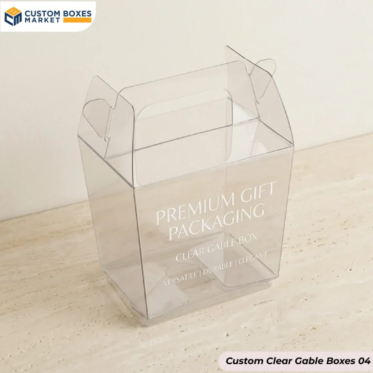 Custom Clear Gable Boxes