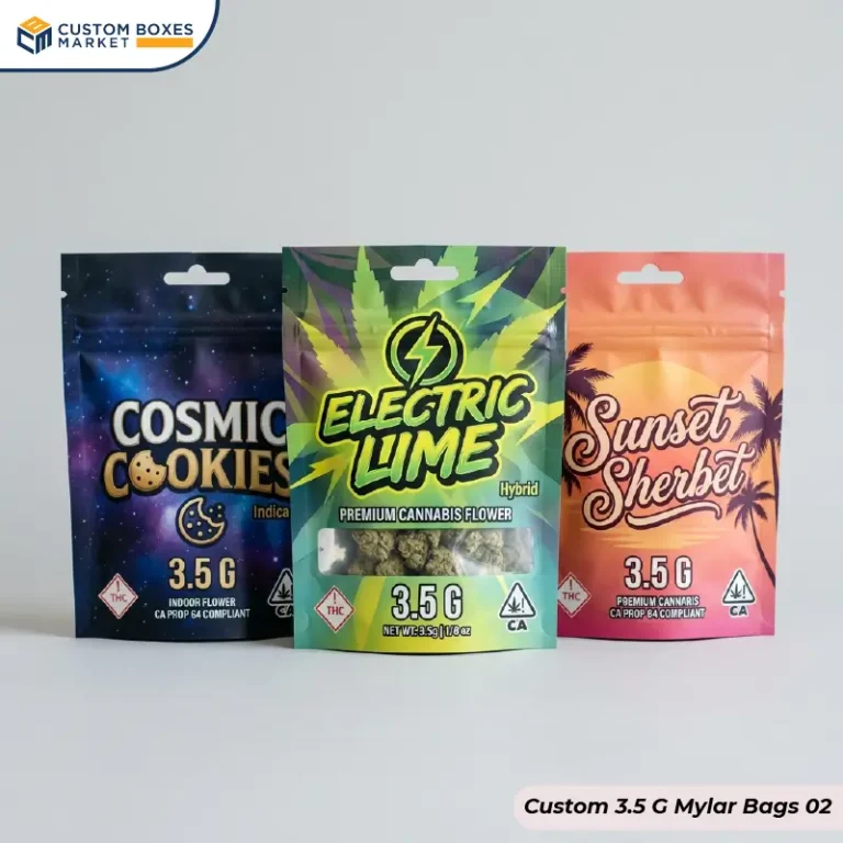 Custom 3.5 G Mylar Bags