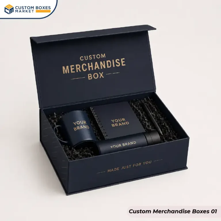 Custom Merchandise Boxes
