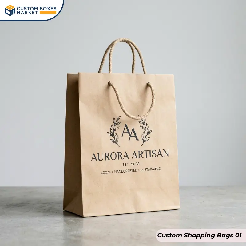 Custom Shopping Bags With Logo