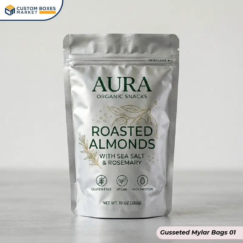 custom gusseted Mylar bags Wholesale UK