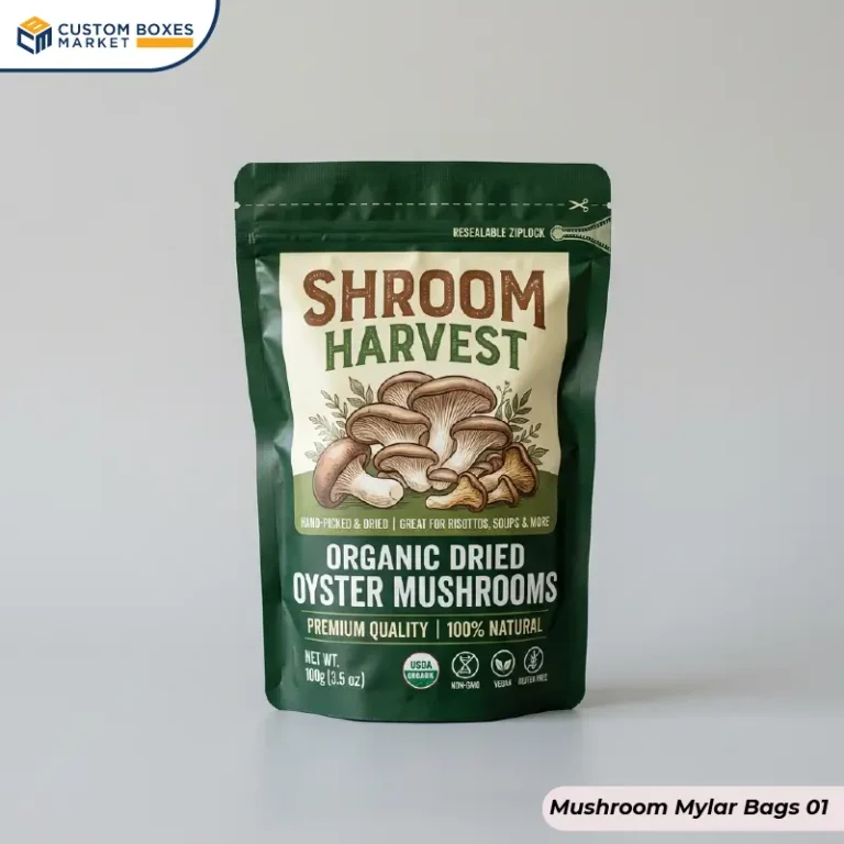 Custom Mushroom Mylar Bags