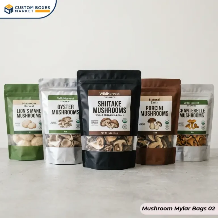 Custom Mushroom Mylar Bags