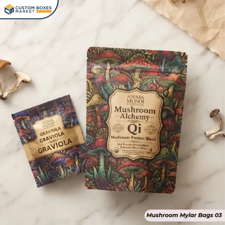 Custom Mushroom Mylar Bags