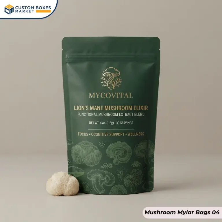 Custom Mushroom Mylar Bags