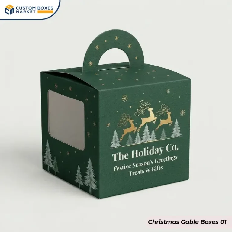 Custom Christmas Gable Boxes