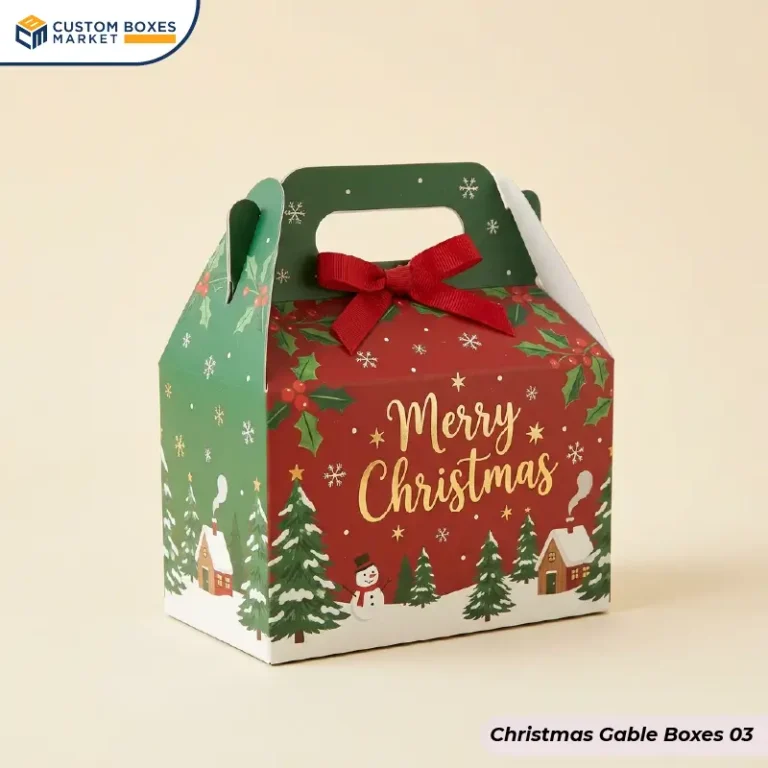 Custom Christmas Gable Boxes