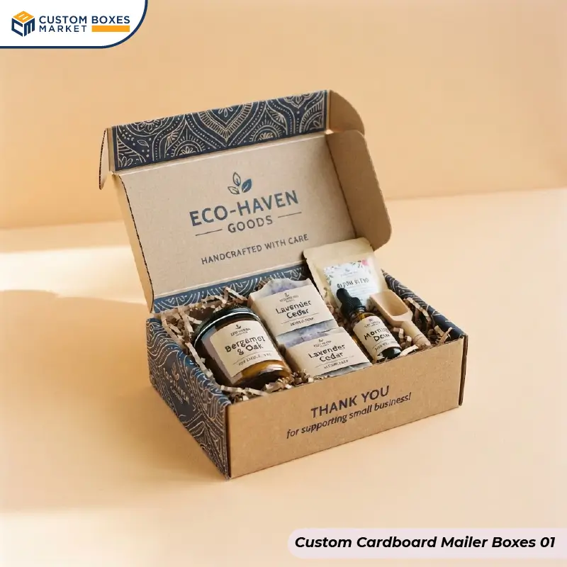 Custom Cardboard Mailer Boxes