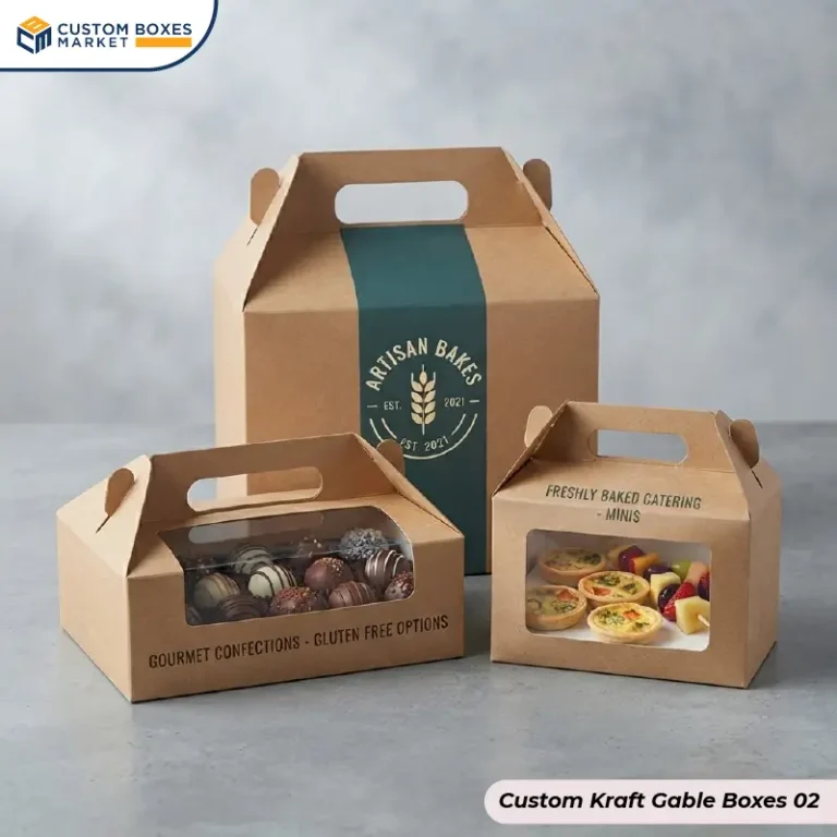 Custom Kraft Gable Boxes