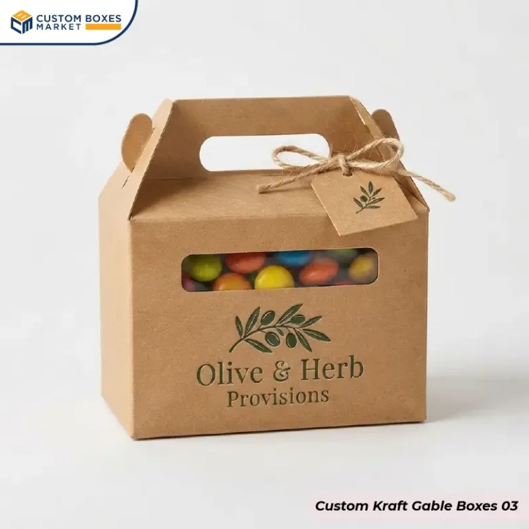 Custom Kraft Gable Boxes