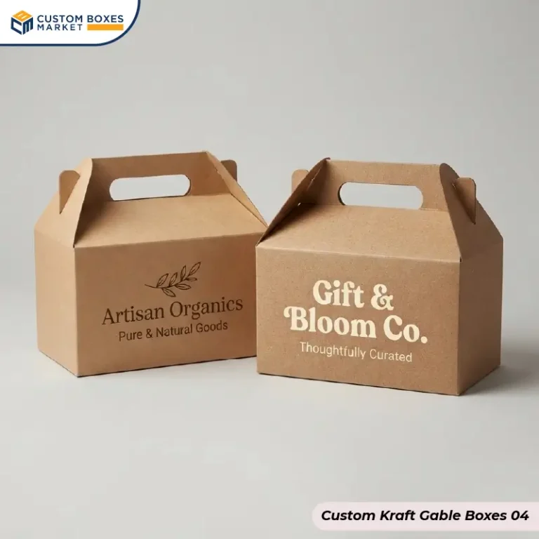 Custom Kraft Gable Boxes