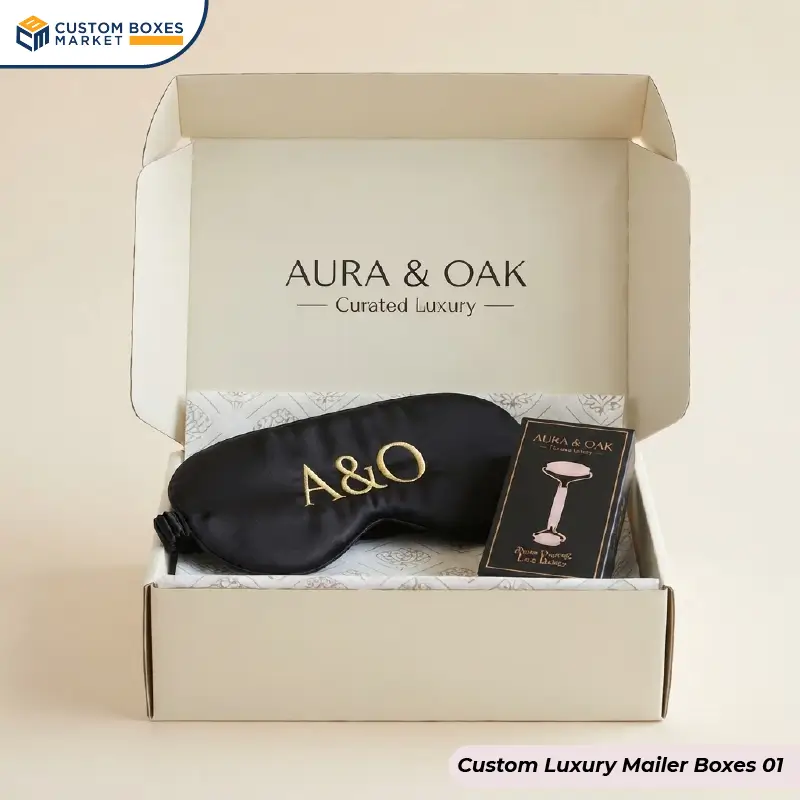 Custom Luxury Mailer Boxes With Logo
