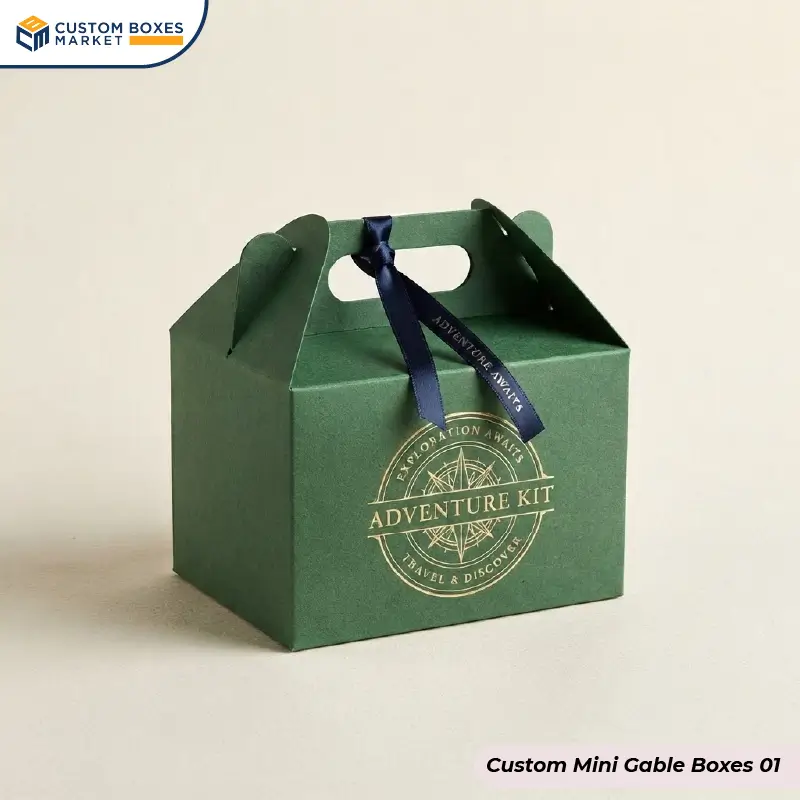 Custom Mini Gable Boxes Wholesale