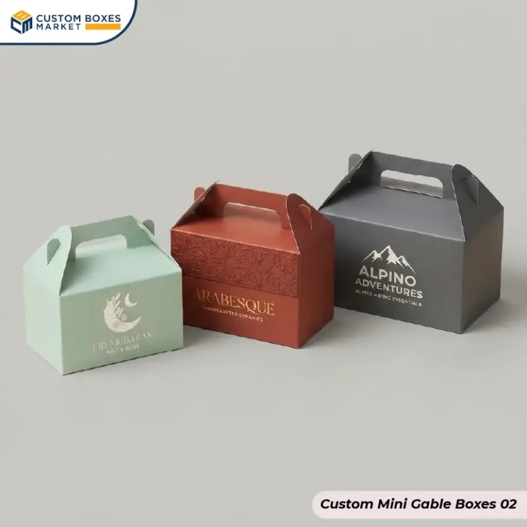 Custom Mini Gable Boxes