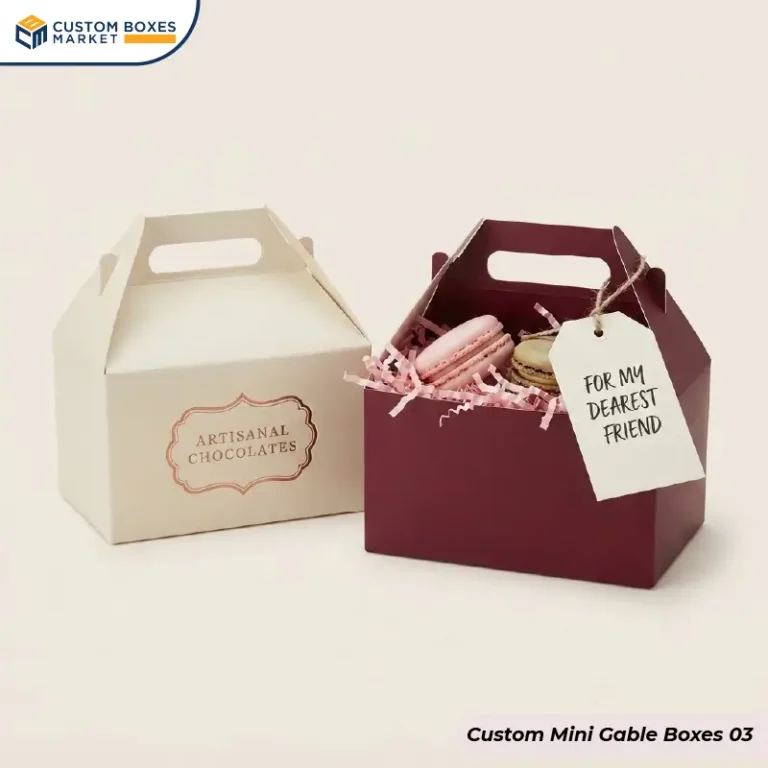 Custom Mini Gable Boxes