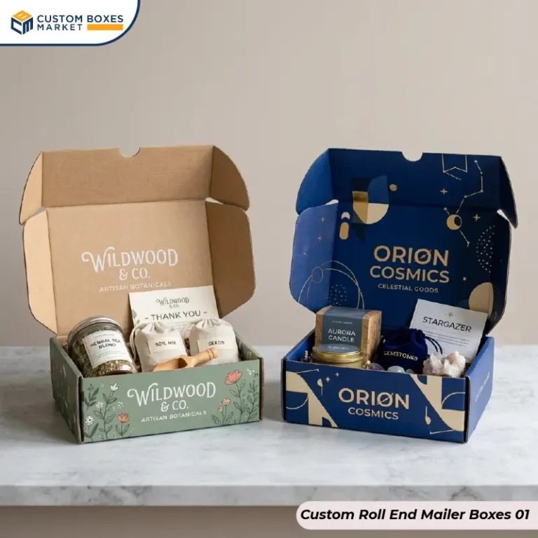 Custom Roll End Mailer Boxes