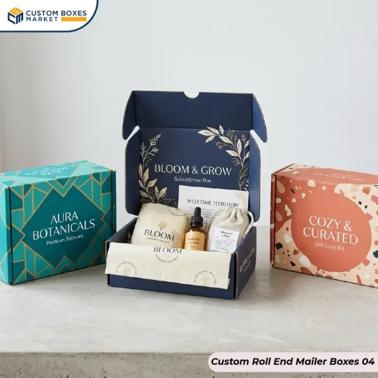 Custom Roll End Mailer Boxes