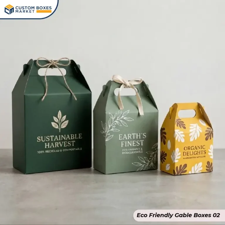 Custom Eco-friendly Gable Boxes