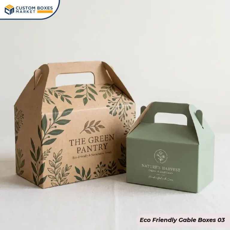 Custom Eco-friendly Gable Boxes