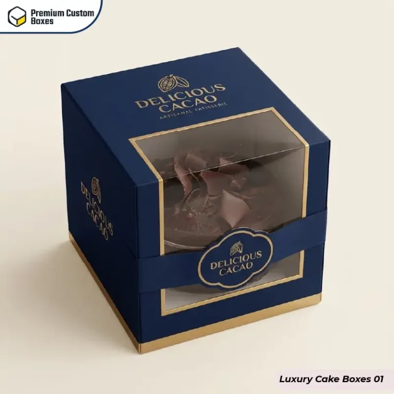 Custom Luxury Cake Boxes