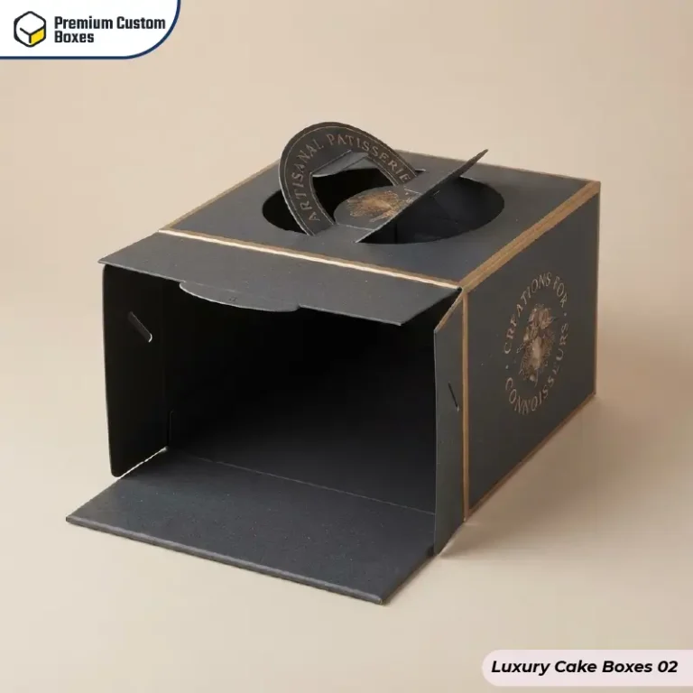 Custom Luxury Cake Boxes