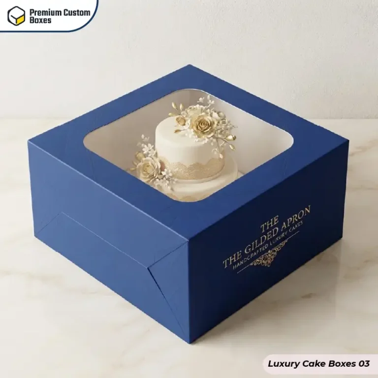 Custom Luxury Cake Boxes