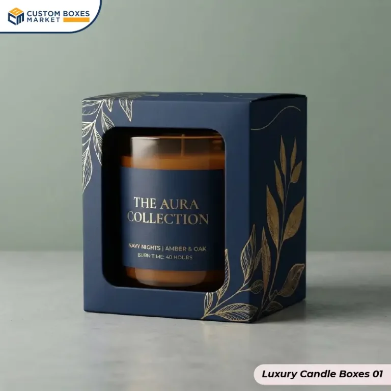 Custom Luxury Candle Boxes